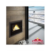 Каминная топка с водяным контуром Bronpi HYDROBRONPI 80 E VISION