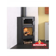Сталева піч із духовкою Bronpi LERMA H