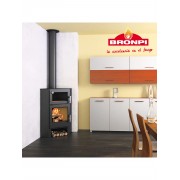 Сталева піч із духовкою Bronpi LERMA H