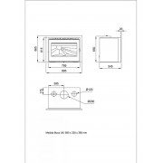 Касетная каминная топка Bronpi MADRID VISION