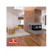 Трехсторонняя касетная каминная топка Bronpi PARIS 90-3C