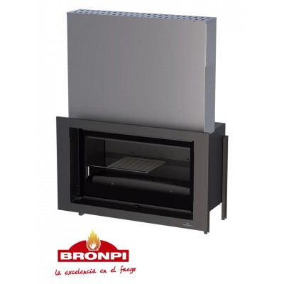 Касетная каминная топка Bronpi PARIS 90 VG гильйотина