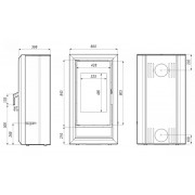 Стальная печь Defro Home IGNIS Черный