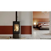 Сталева піч Defro Home ORBIS Чорний