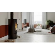 Сталева піч Defro Home ORBIS Чорний