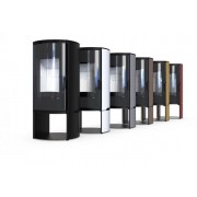 Стальная печь Defro Home ORBIS LOG Черный