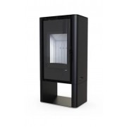 Стальная печь Defro Home SOLUM LOG Черный