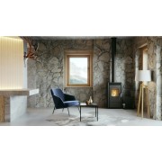 Сталева піч Defro Home VIVA Чорний