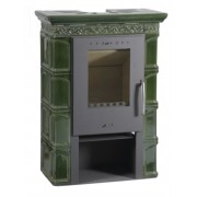 Кафельная печь Flama MELITA II EKO Keramik Oliva