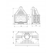 Каминная топка FerGuss FG801