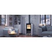 Сталева піч Hitze LUPO S White