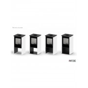 Сталева піч Hitze LUPO S White