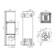 Сталева піч Hitze SIGA