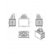 Каминная топка Nordflam LUCIO