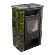 Кахельна піч Nordflam VERA GREEN