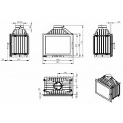 Каминная топка Nordflam TORN STANDART