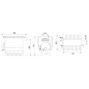 Піч варильна з конфоркою Новаслав Monreal LUX (тип-02 ЧК)