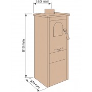 Печь TST KLASIK EKO LUX