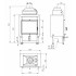 КАМИННАЯ ТОПКА HOXTER HAKA 63/51WI с изоляцией