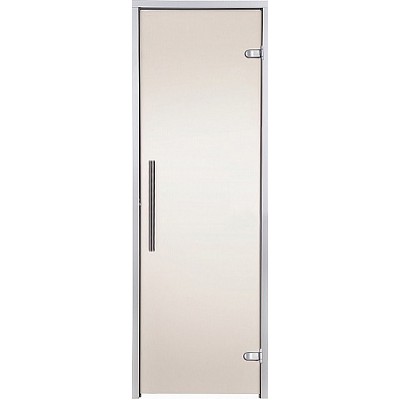 Скляна дверь для хамама GREUS Premium 70/190 бронза