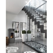 Печь-камин NOLA 10 Invicta черная ПЕЛЛЕТЫ