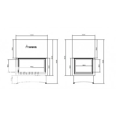 КАМИННАЯ ТОПКА A.CAMINETTI CRYSTAL 4D