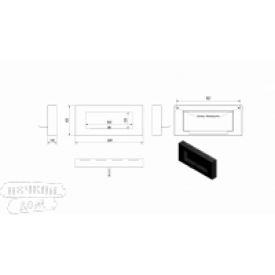 Биокамин DELTA FLAT TÜV