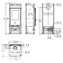 Каминная топка Piazzetta E928 Hermetic BCS